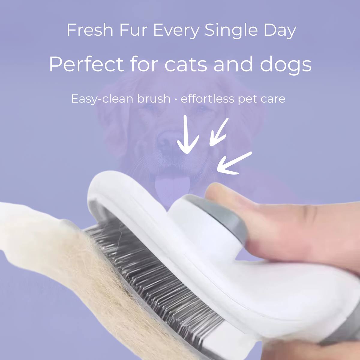 velvet fur brush