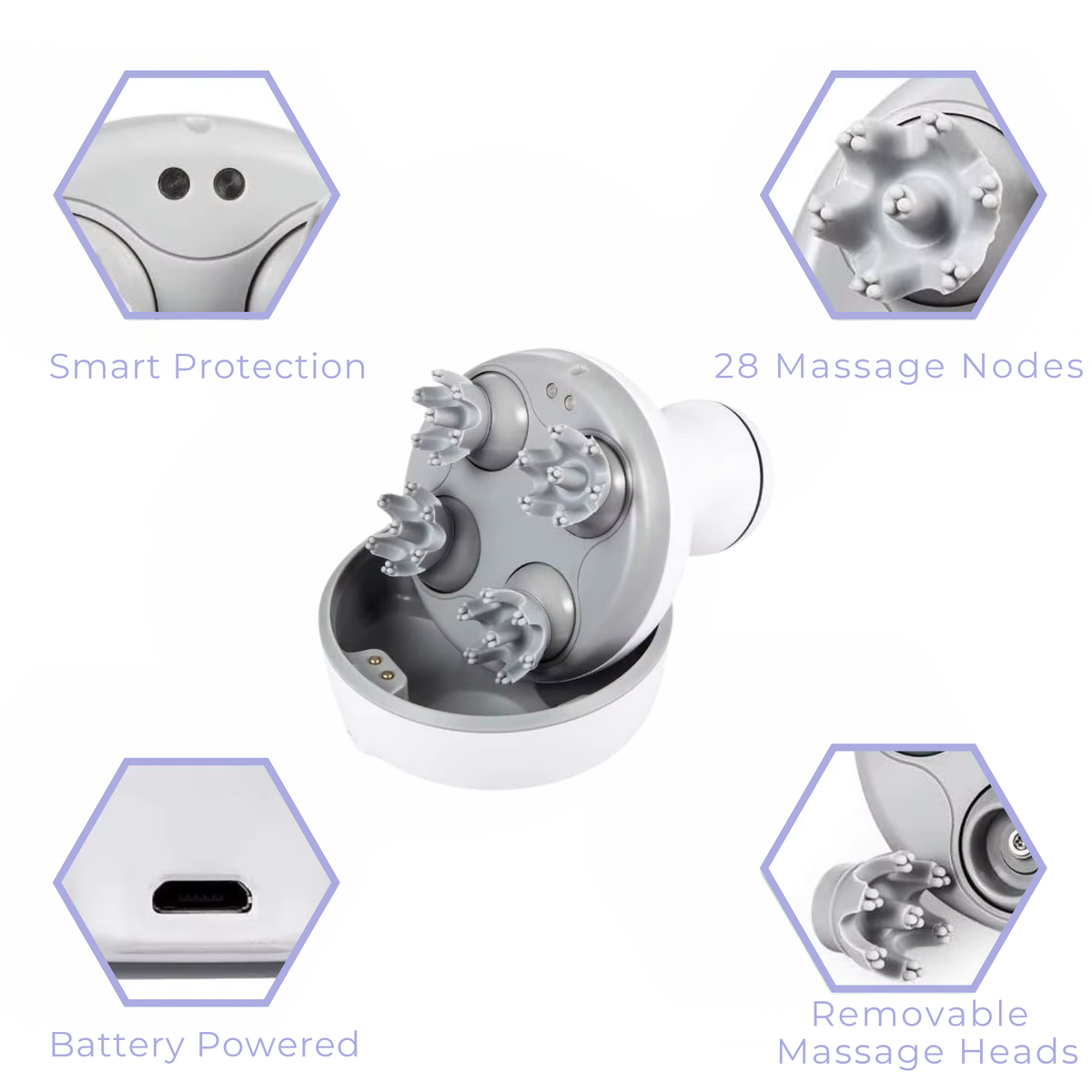 Velora Cordless Scalp Massager